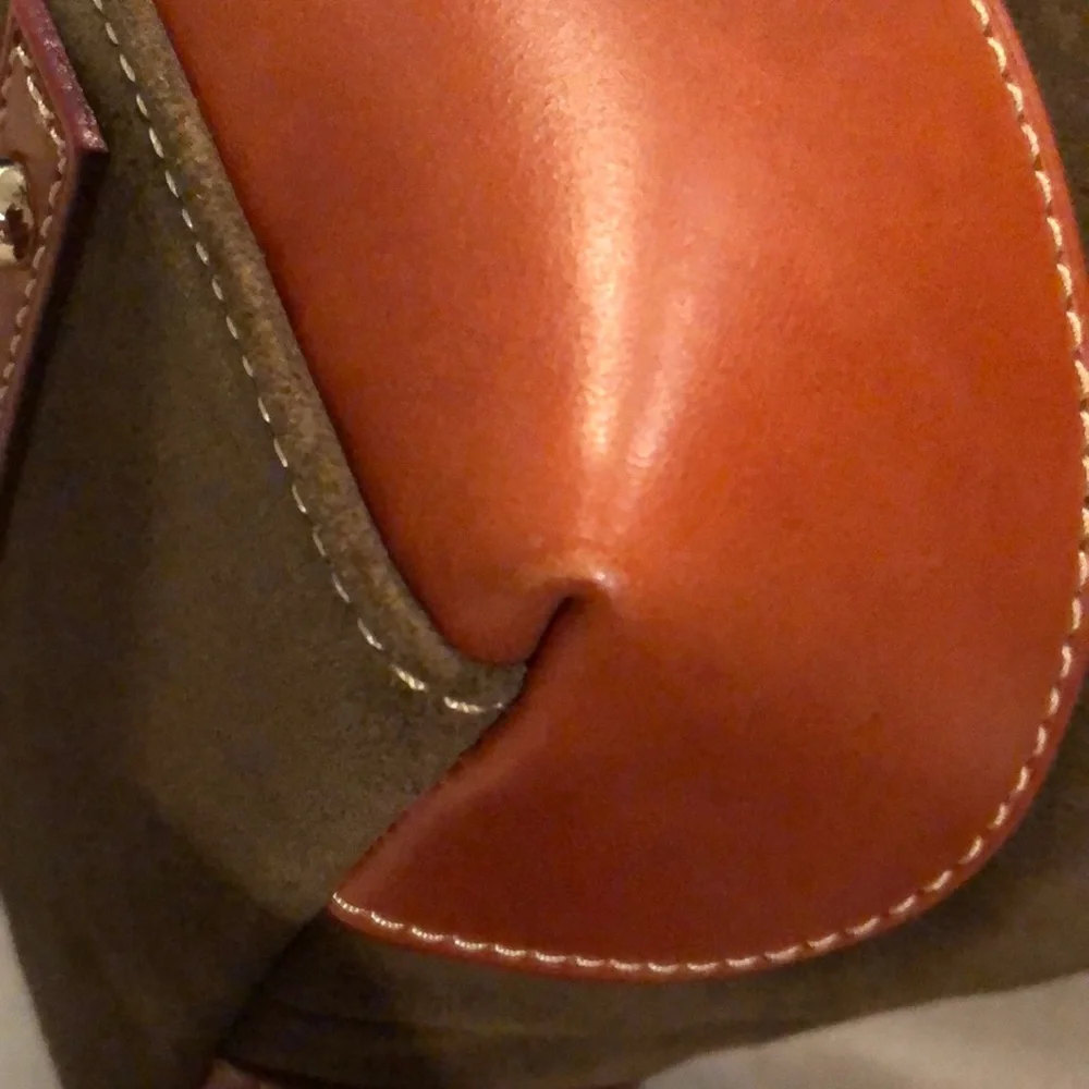 Dooney & Bourke Olive and Tan Hobo Bag Set - Picture 16 of 16